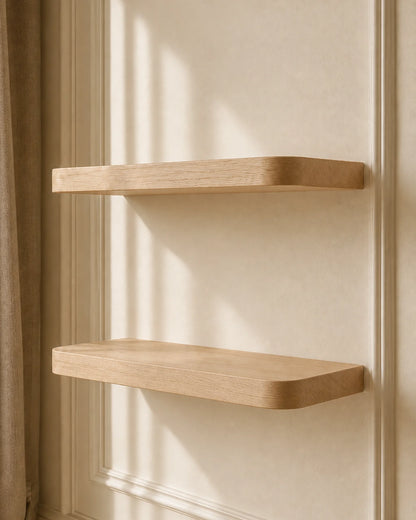 Rounded Edge Floating Shelf