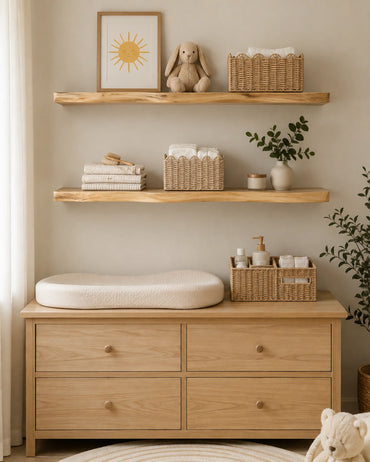Live Edge Floating Shelves - Set of 2