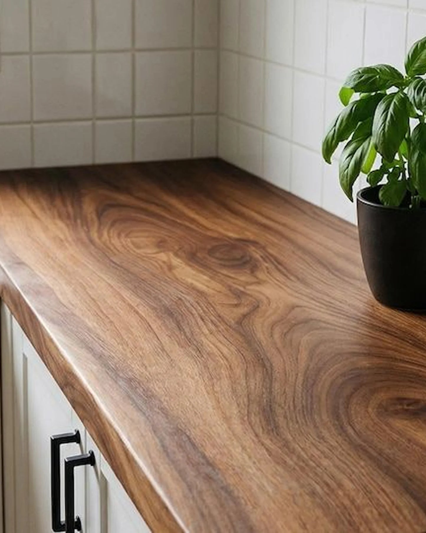 Straight Edge Solid Wood Tabletop