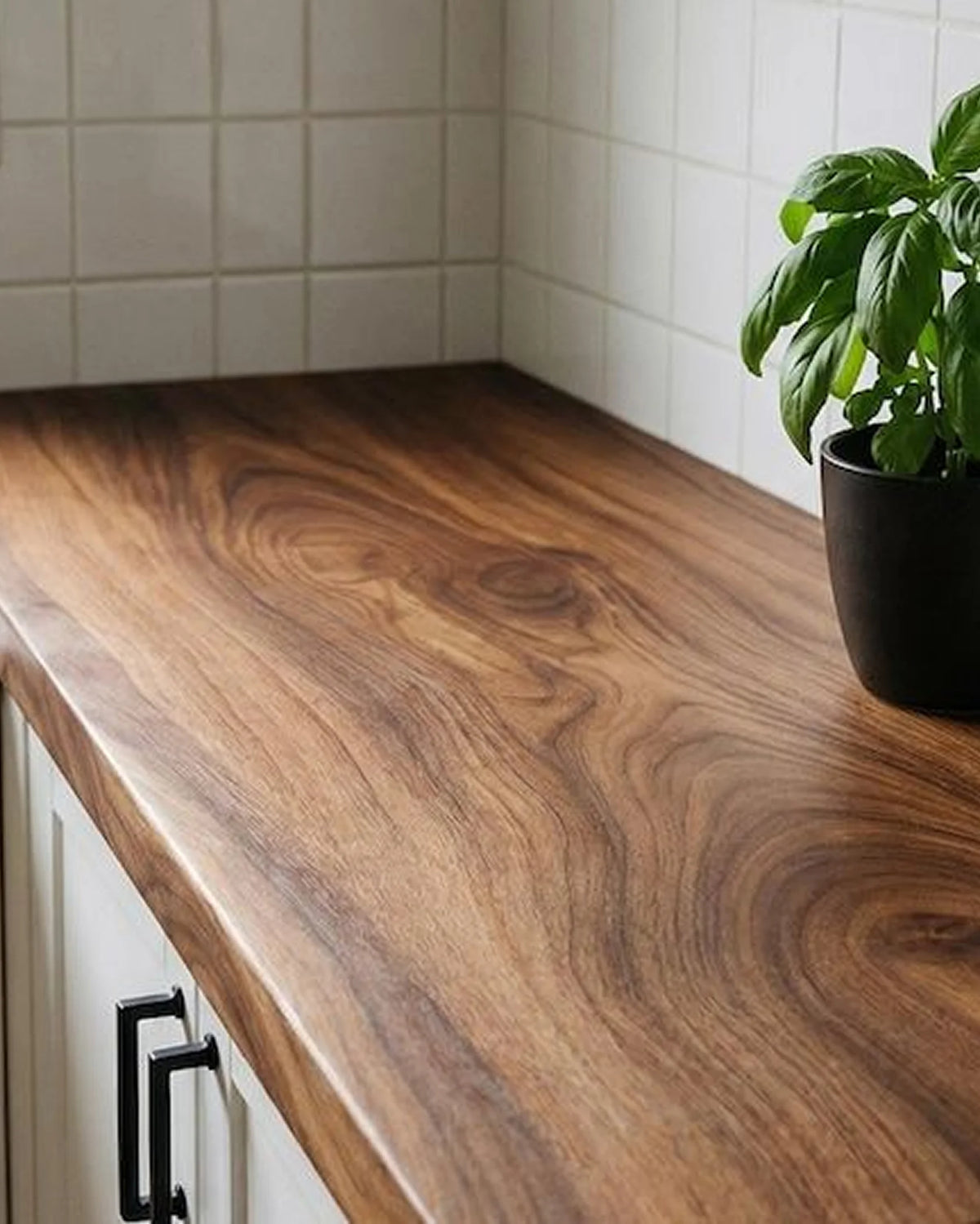 Straight Edge Solid Wood Tabletop
