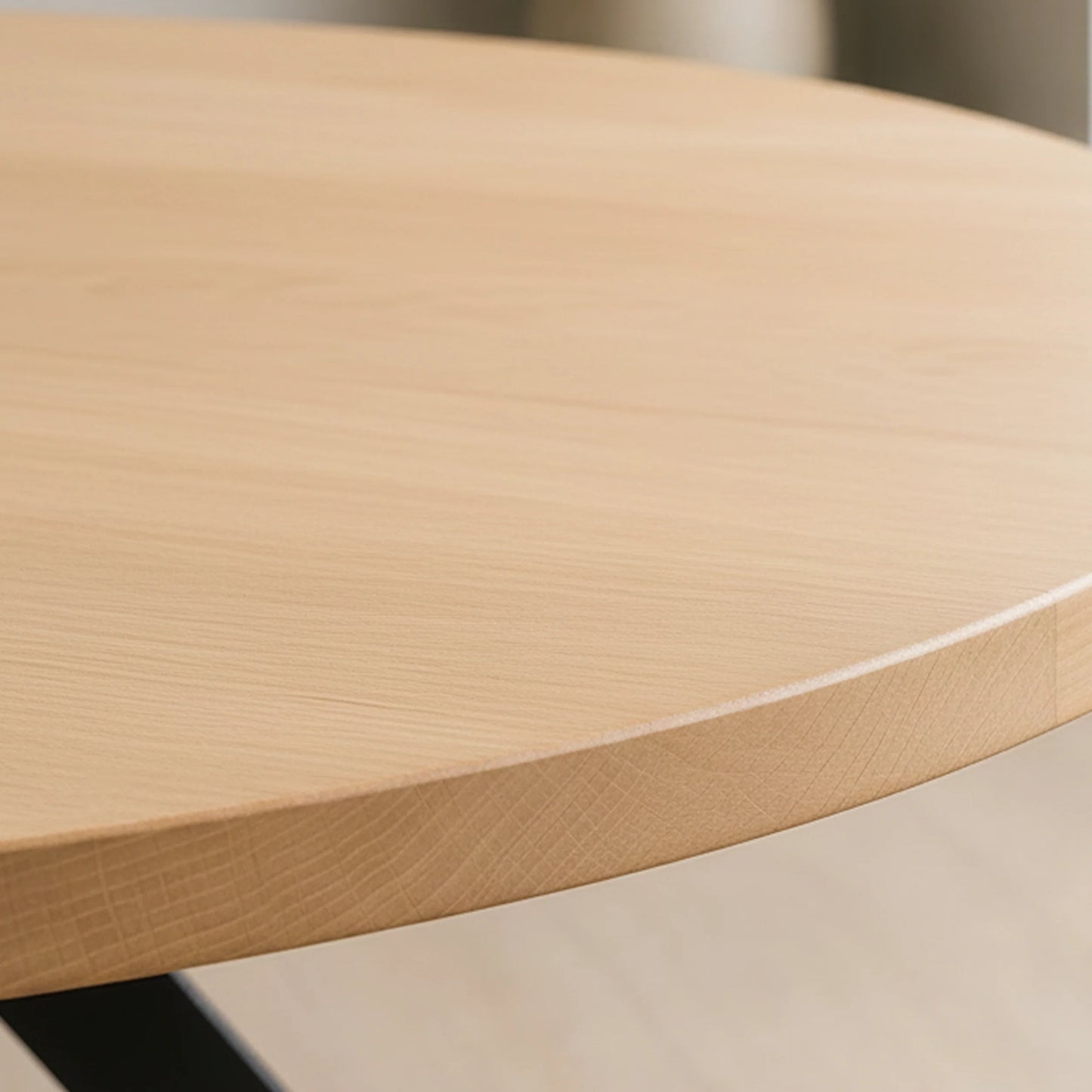 Round Solid Wood Tabletop