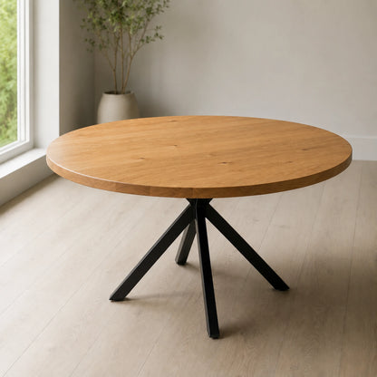Round Solid Wood Tabletop