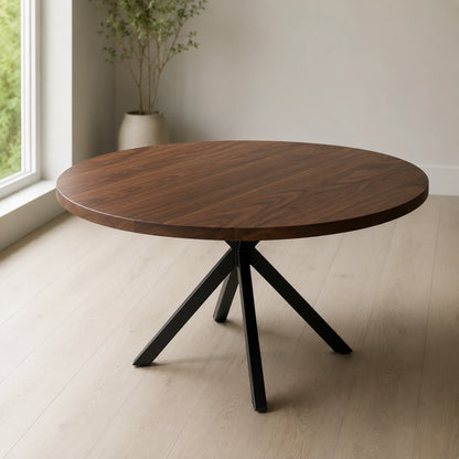Round Solid Wood Tabletop